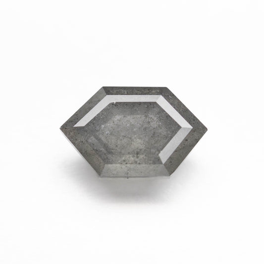 1.52ct Salt & Pepper Diamond Hexagon Step Cut