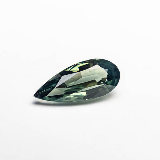 0.90ct Parti Color Australian Sapphire Pear Brilliant Cut