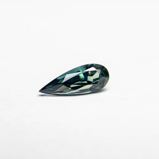 0.48ct Parti Color Australian Sapphire Pear Brilliant Cut