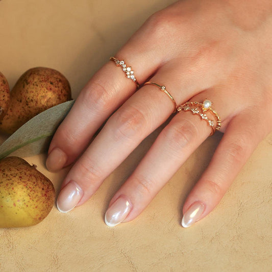 Speedwell Floral Ring