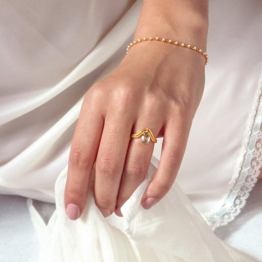 Atlantis Prasiolite Ring