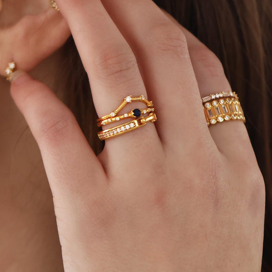 Dainty Birthstone Ring