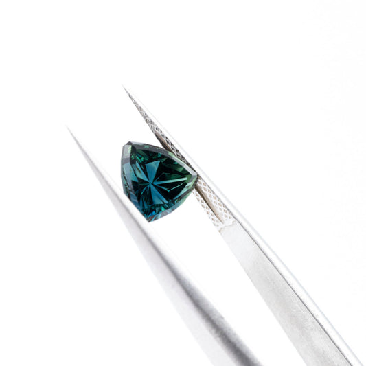 1.92ct Blue/Green Australian Sapphire Starbrite™ Trillion Cut
