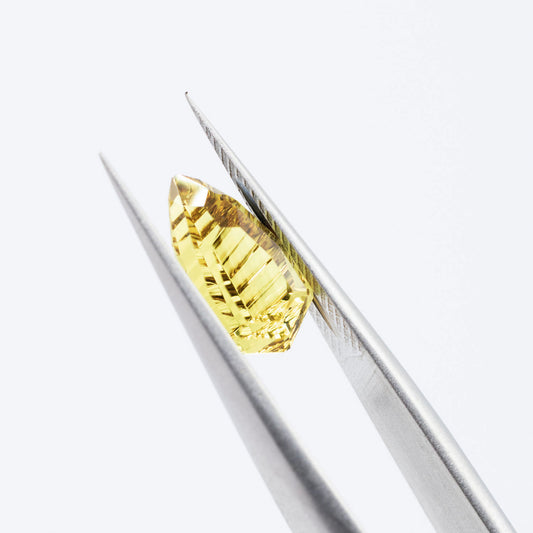 2.24ct Yellow Sapphire Deep Concave™ Shield Cut