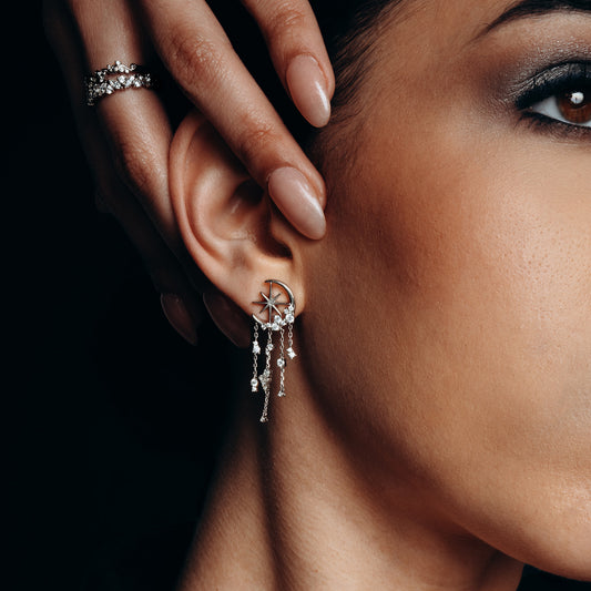 Starlit Veil Earrings