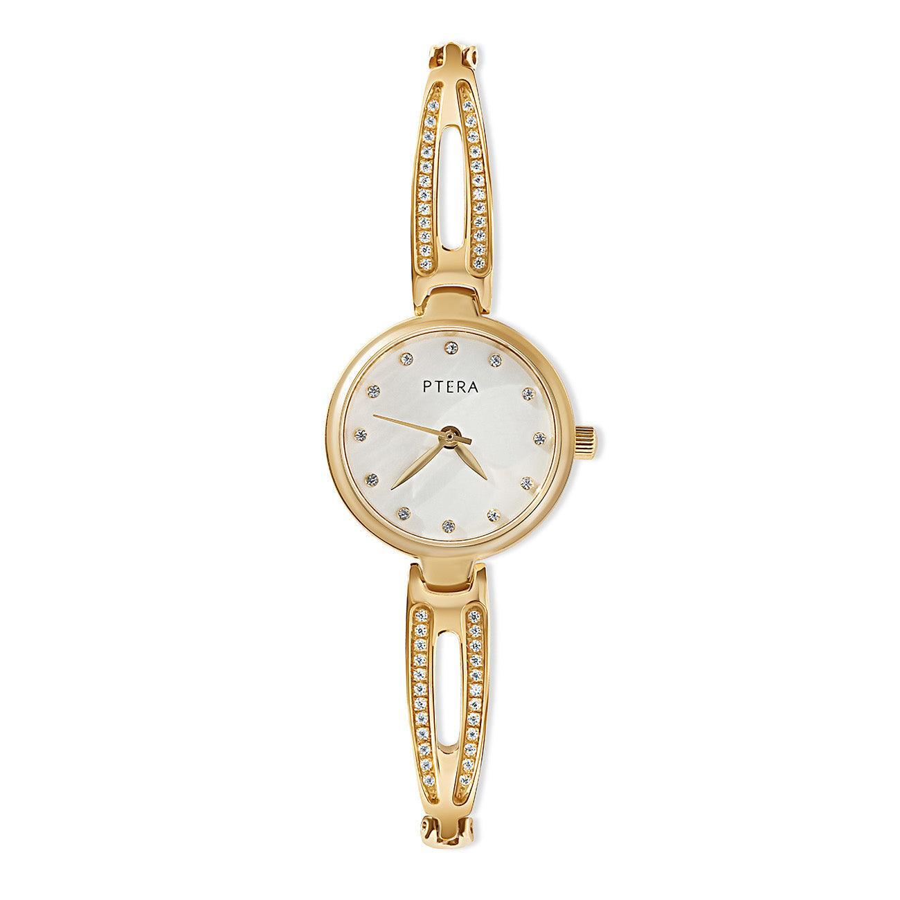 Titan raga gold outlet plated ladies watches