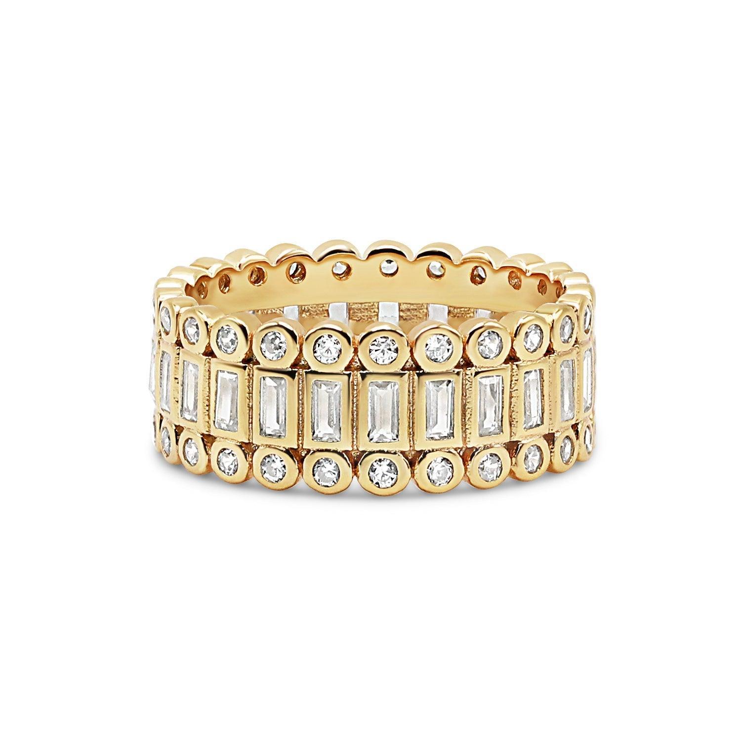 Chunky Eternity Band - Ptera Jewelry