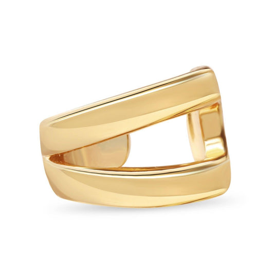 Classic Double Banded Ear Cuff - Ptera Jewelry
