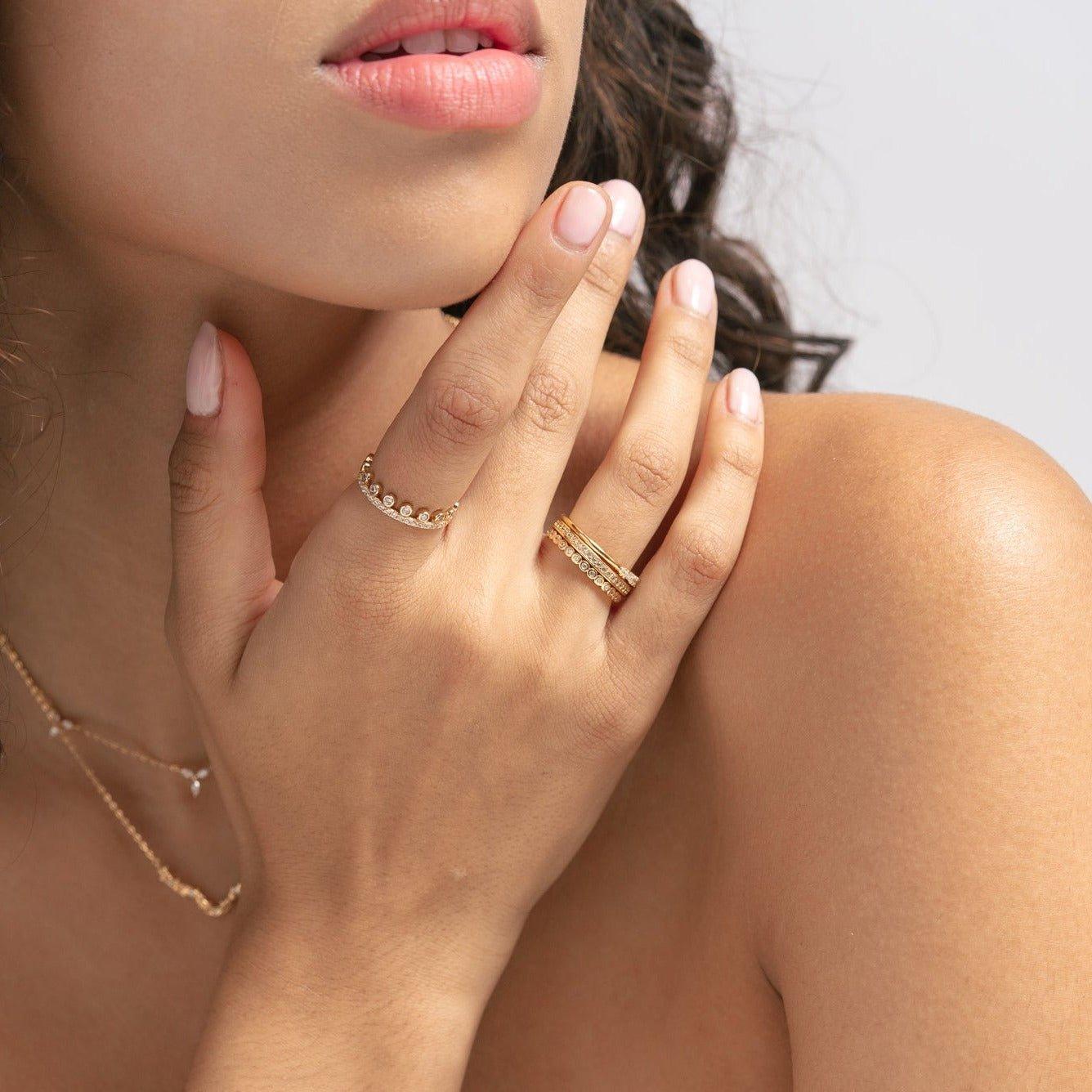 Classic Pavé Eternity Band - Ptera Jewelry