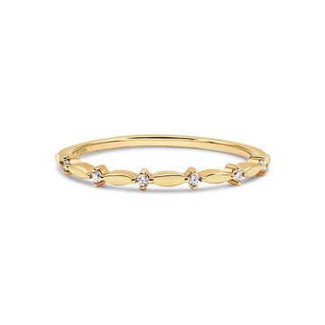 Golden Magnolia Seed Pod Ring - Ptera Jewelry