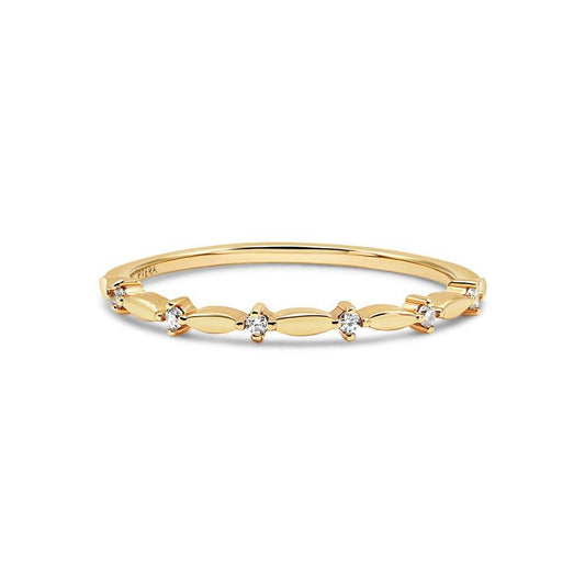 Golden Magnolia Seed Pod Ring - Ptera Jewelry