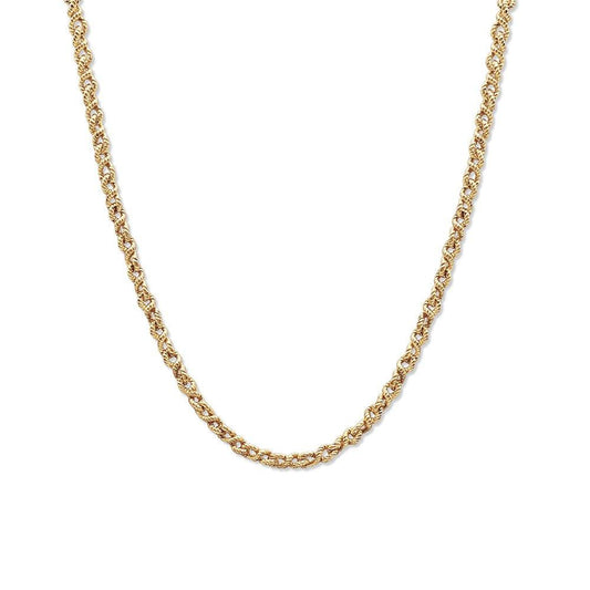 Knotted Rope Chain Necklace - Ptera Jewelry
