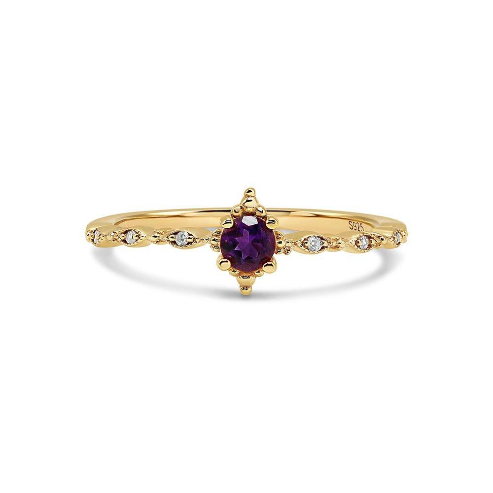 Regali Gemstone Ring - Ptera Jewelry