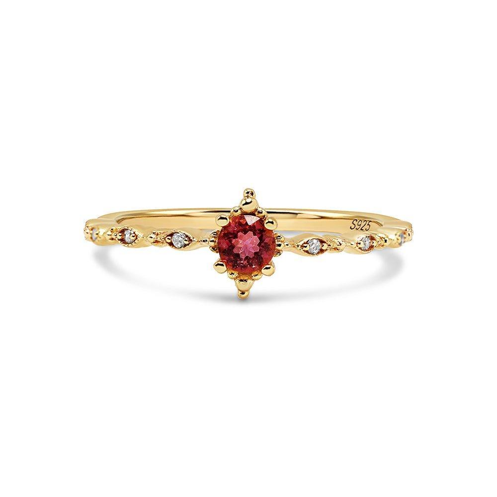 Regali Gemstone Ring - Ptera Jewelry