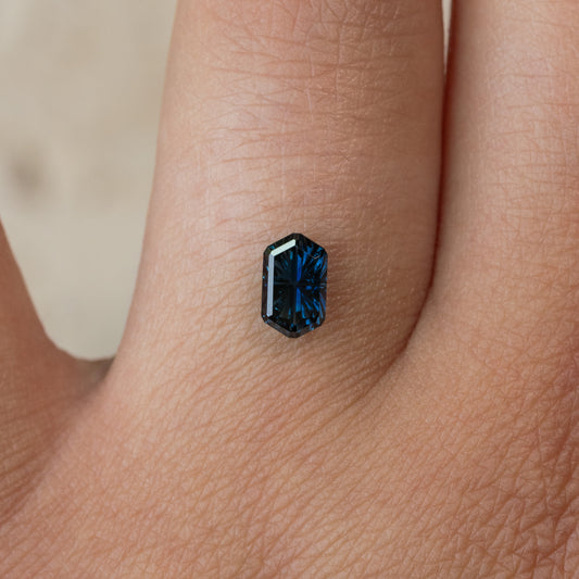1.01cts Parti Color Australian Sapphire Starbrite™ Cut Hexagon