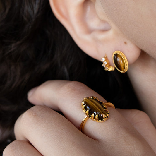 Brown Eyed Girl Ring