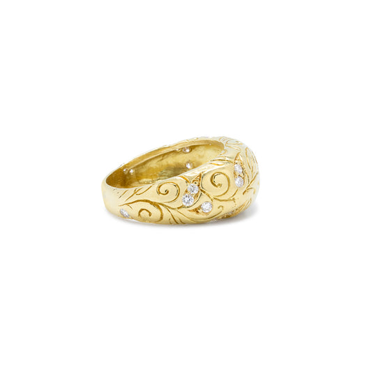 18K Gold Seidengang Ring