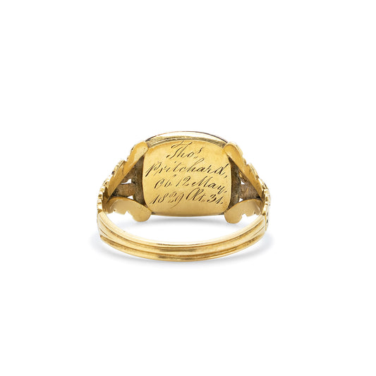 18k Georgian Chrysoberyl Ring