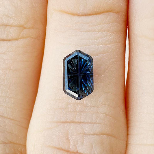 1.01cts Parti Color Australian Sapphire Starbrite™ Cut Hexagon