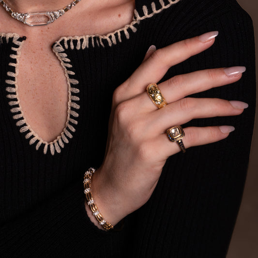 18K Gold Seidengang Ring