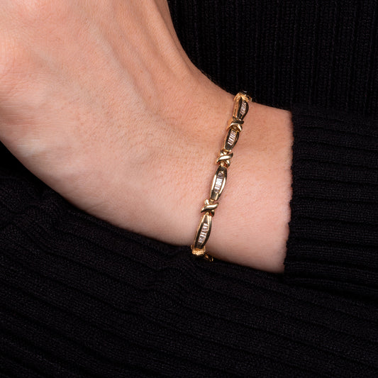 14k Diamond Tennis Bracelet