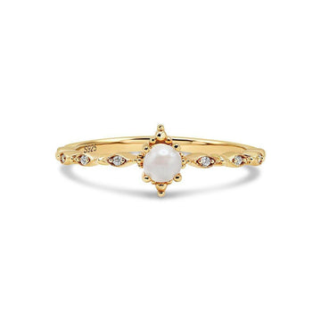 Regali Gemstone Ring - Ptera Jewelry