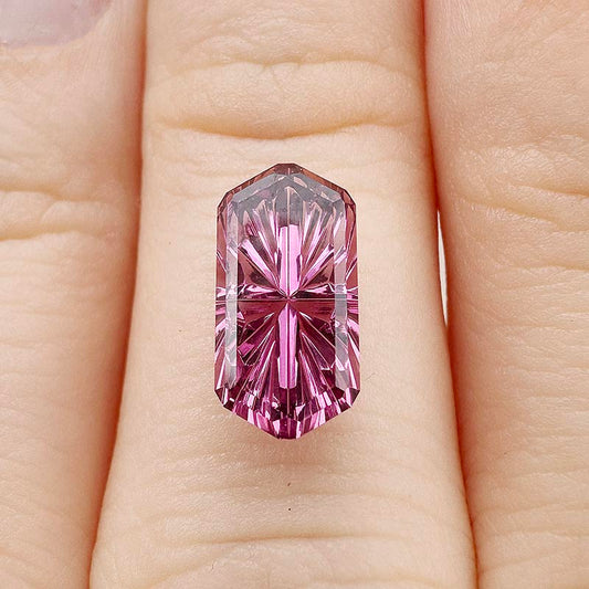 2.28cts Umbalite Garnet Starbrite™ Cut Hexagon Cut